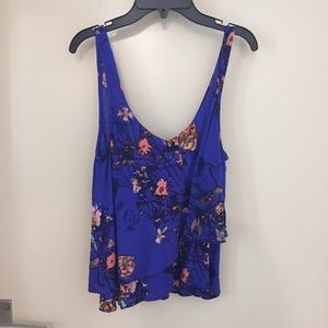 Free People floral tank